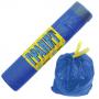 Пакеты для мусора "PACLAN" 120л, 25 мкм, 10шт/уп с тесьмой (ПВД) (24270)