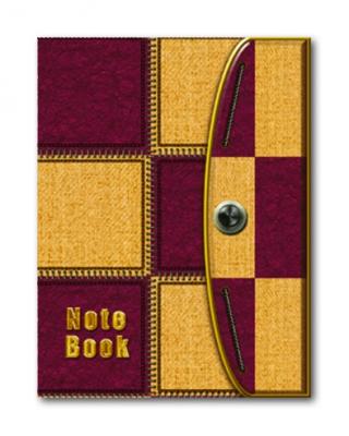 Блокнот Notebook STAFF, А6, 110*147мм, &quot;Офисный стиль&quot;, тв. лам. обложка, 80л., 121628 121628