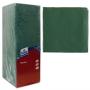 Салфетки бумажные "Lotus" Big Pack ,25х25, 500 листов, 1-о слойные зеленые (02389)