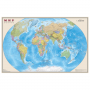 Карта настенная "Мир. Полит. карта", М-1:20 000 000, размер 156*101см, ламинир., 295 123111