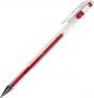 Ручка гелевая "Crown", красная (04412) 