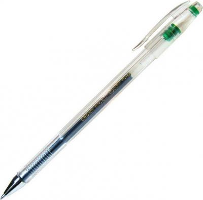 Ручка гелевая &quot;Crown&quot;, зеленая (01257)