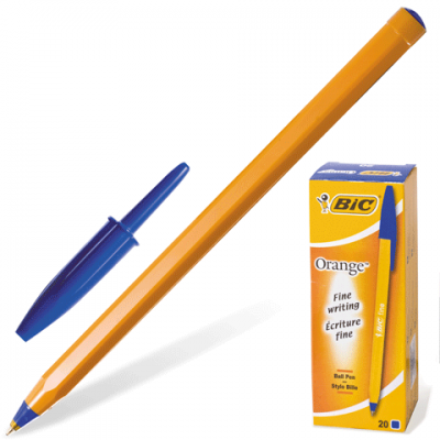 Ручка шариковая &quot;Bic Orange&quot;, синяя (04420)