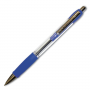 Ручка шариковая автоматическая "Pilot" BPGP-20, с резиновой манжеткой, с мет. наконечником, синяя (05964)