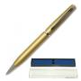 Ручка шариковая BRAUBERG бизнес-класса, корпус золот., хром. детали, 140705, синяя 140705