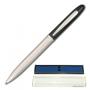 Ручка шариковая BRAUBERG бизнес-класса, корпус серебр., хром. детали, 140710, синяя 140710