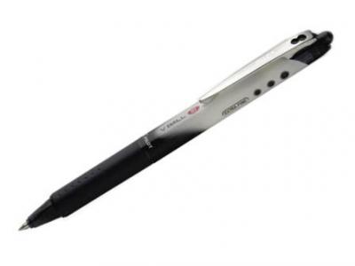 Ручка роллер автоматическая &quot;Pilot&quot; BLRT-VB5, 0.3мм, черная (23429) 