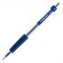 Ручка шариковая автоматическая ERICH KRAUSE B-CLICK, с резиновой манжеткой, синяя (21529) 