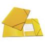 Папка на резинках BRAUBERG "Contract" желтая, до 300 листов, 0, 5мм, бизнес-класс 221800