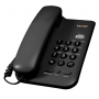 Телефон TEXET ТХ-211, черный, повтор номера, отключ микрофона, тон/имп реж, возмож настен. установки 260323