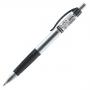 Ручка шариковая автоматическая ERICH KRAUSE B-CLICK, с резиновой манжеткой, черная (21530) 