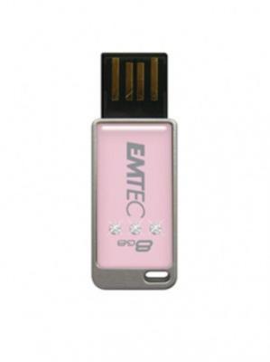 USB накопитель EMTEC S310 8GB / скорость 24/11 МБ/с / crystal lady (24584)