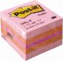 Блок-кубик 3M Post-it 2051-Р 51*51мм, 3 цвета розовый 014675к