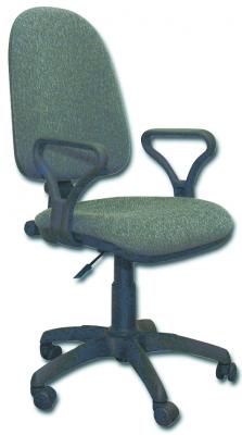 Кресло для оператора &quot;Престиж&quot; с подлокотниками, серое (В-3) 530055