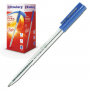 Ручка шариковая BRAUBERG "Flash", корпус прозрачный, 141031, синяя 141031