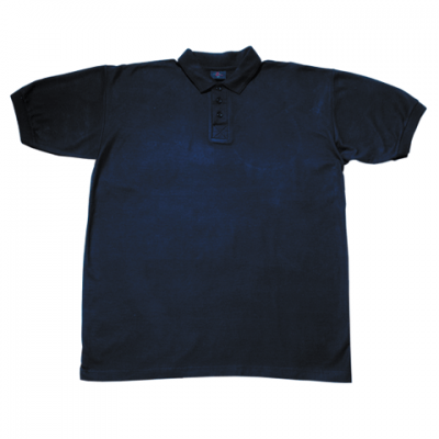 Рубашка ПОЛО, хлопок 100%, синий, р.48-50 (L) 610193