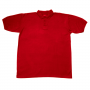 Рубашка ПОЛО, хлопок 100%, красный, р.48-50 (L) 610199