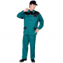 Костюм (куртка+брюки) "Стандарт-4", зеленый/черный, р.52-54 (104-108), рост3-4 (170-176), Р2-98 610323