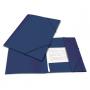 Папка на резинках BRAUBERG "Contract" синяя, до 300 листов, 0, 5мм, бизнес-класс 221797