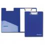 Папка-планшет BRAUBERG "Smart" с верхним прижимом и крышкой А4 пласт.синий, до 50л, 1, 3мм, 221835 221835