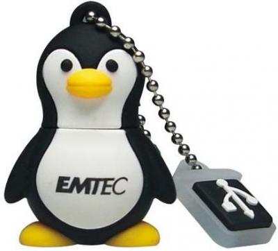 USB накопитель Emtec &quot;Пингвин&quot; M314 4GB / скорость 24/11 МБ/с (22445)