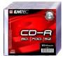 Диски Emtec CD-R 80MIN / 700MB / 52x / slimcase (23523)