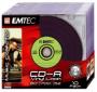 Диски Emtec CD-R Vinyl Look 80MIN / 700MB / 52x / slimcase / в стиле ретро (23530)