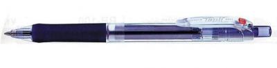 Ручка шариковая автоматическая &quot;Zebra&quot; Tapli, 0.5мм, черная (24553) 