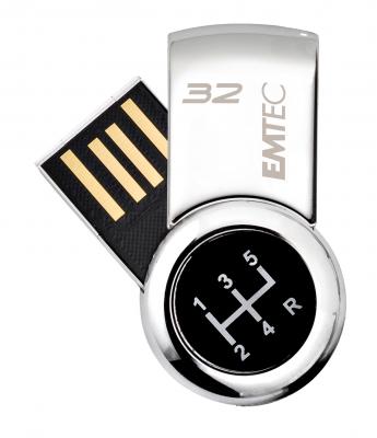 USB накопитель Emtec S360 8GB / скорость 24/11 МБ/с / &quot;для него&quot; (24155)