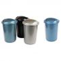 Корзина для мусора 12литров, вертушка, синяя (05168) 